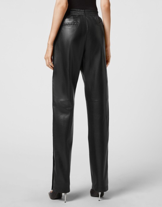 брюки прямые  из америки вид сбоку