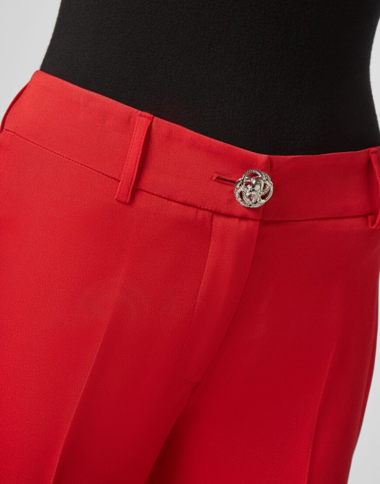 брюки прямые  из проверенных материалов спереди