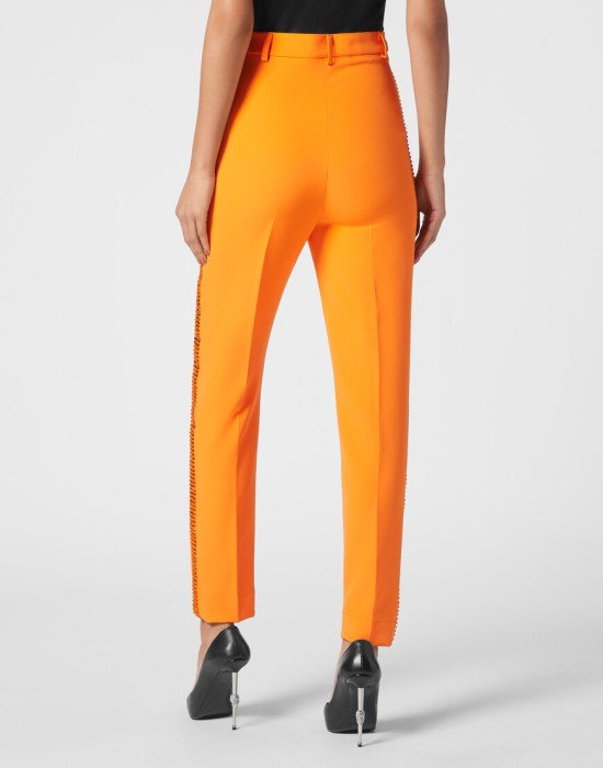 брюки прямые  из америки вид сбоку