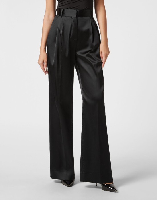 брюки прямые  от бренда philipp plein вид слева