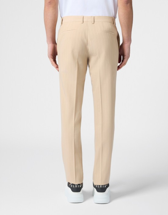 брюки прямые  из америки вид сбоку