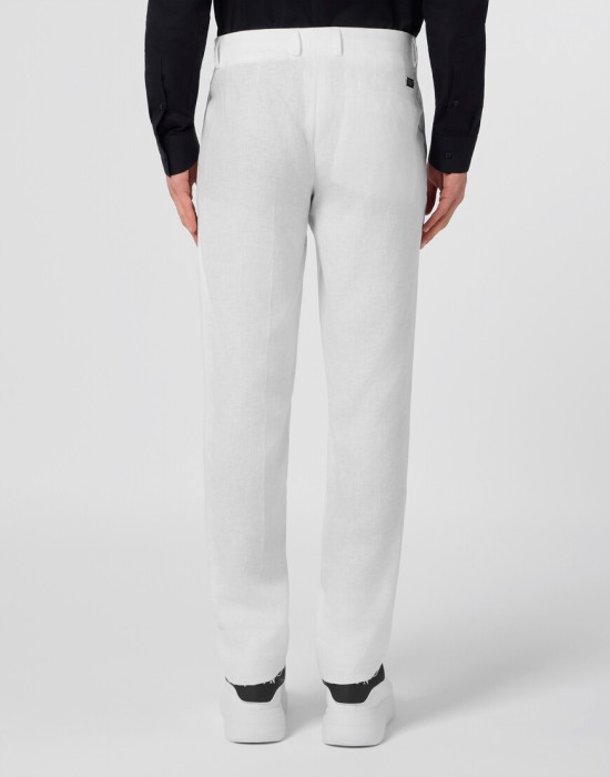 брюки прямые  из америки вид сбоку