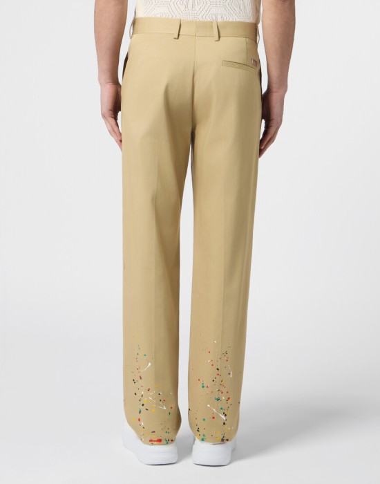 брюки прямые  из америки вид сбоку