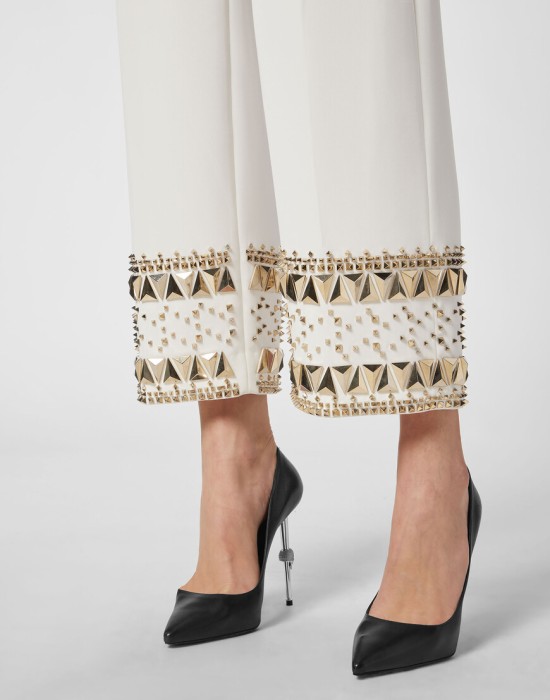 брюки прямые  из америки вид сбоку