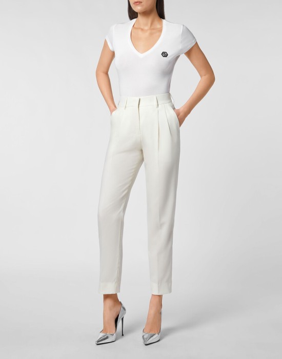 брюки прямые  по цене 43285 руб вид справа