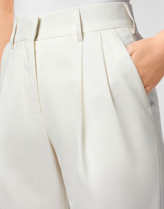 брюки прямые  из америки вид сбоку