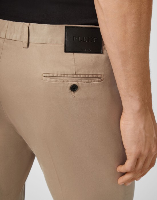 брюки прямые  из америки вид сбоку