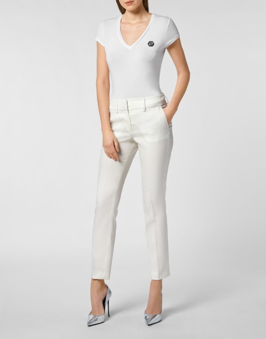 брюки прямые  по цене 41345 руб вид справа