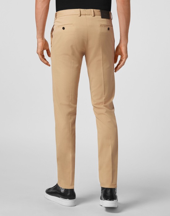 брюки прямые  из америки вид сбоку