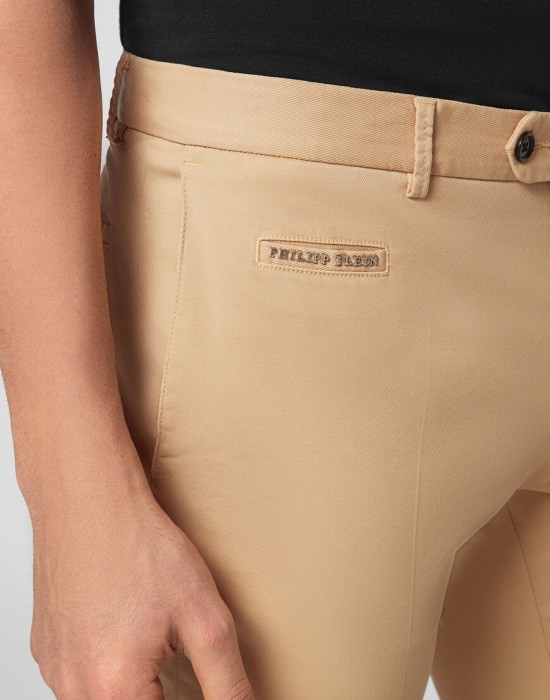 брюки прямые  из проверенных материалов спереди