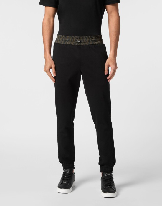 брюки прямые  от бренда philipp plein вид слева