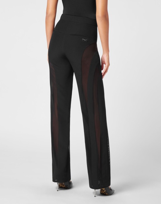 брюки прямые  из америки вид сбоку