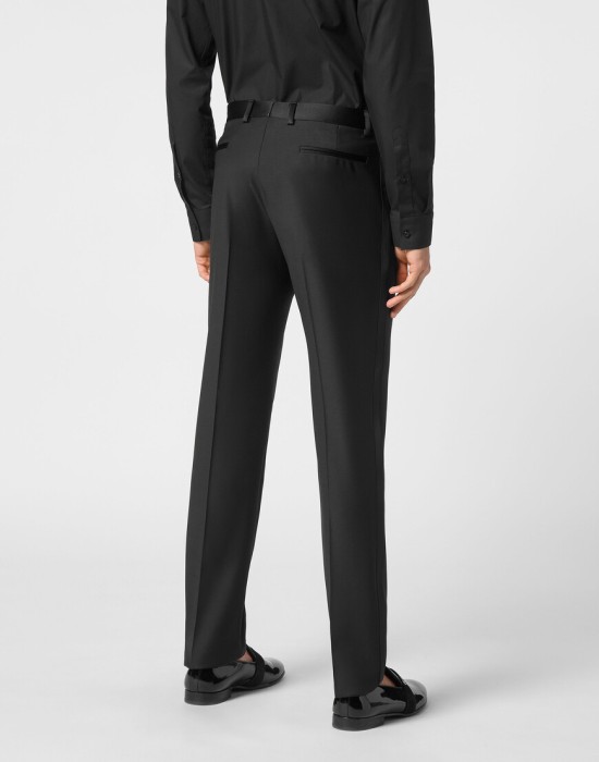 брюки прямые  из америки вид сбоку