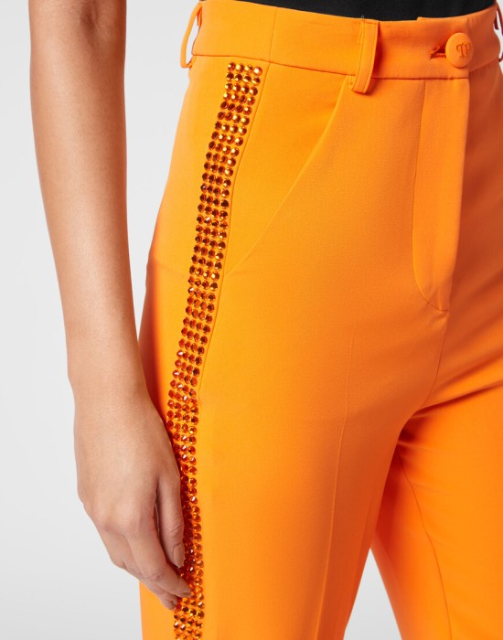 брюки прямые  из проверенных материалов спереди