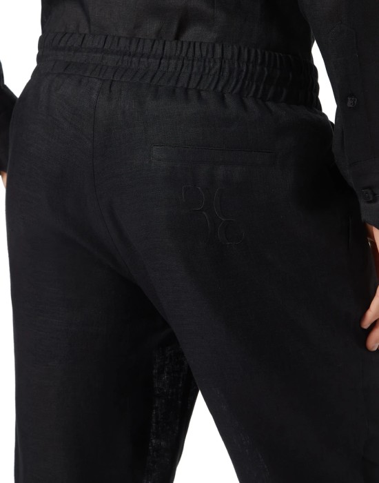 брюки прямые  из италии вид сбоку