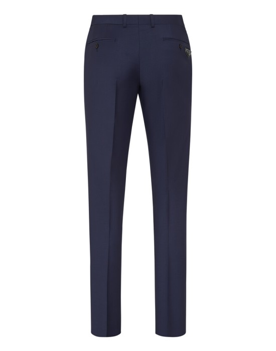 брюки прямые  от бренда philipp plein вид слева