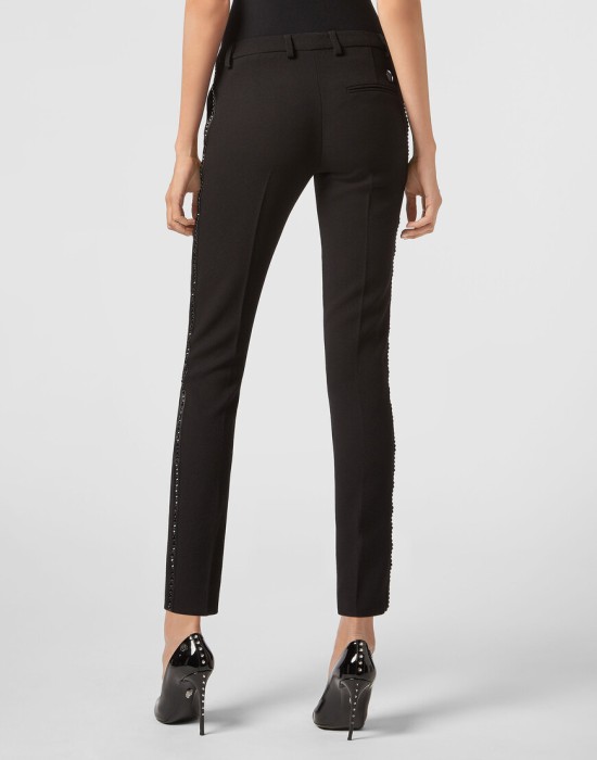 брюки прямые  из америки вид сбоку