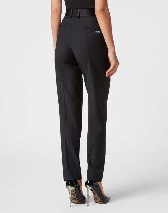 брюки прямые  из америки вид сбоку