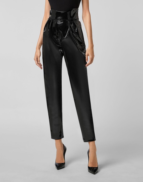 брюки прямые  от бренда philipp plein вид слева