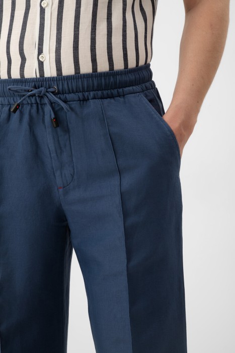 брюки спорт  из италии вид сбоку