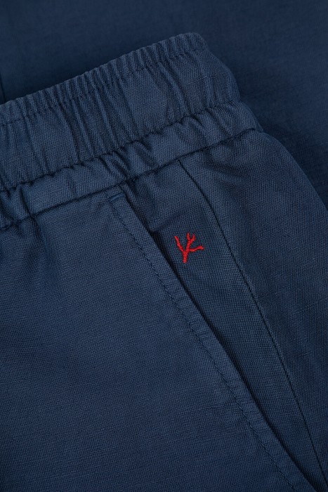 брюки спорт  из хлопка спереди