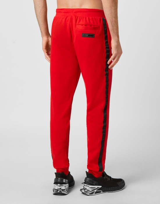 брюки спортивные  из италии вид сбоку