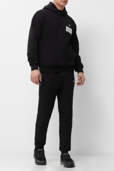 брюки спортивные  из хлопка спереди