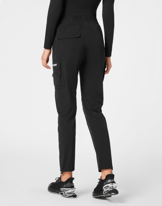 брюки спортивные  из италии вид сбоку