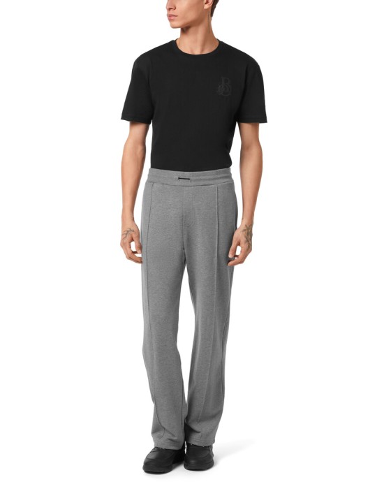 брюки спортивные  из италии вид сбоку