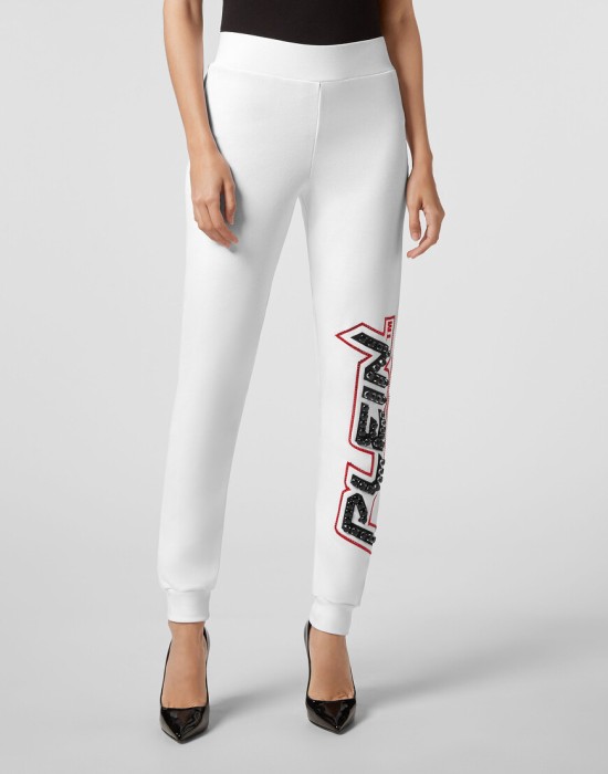 брюки спортивные  от бренда philipp plein вид слева