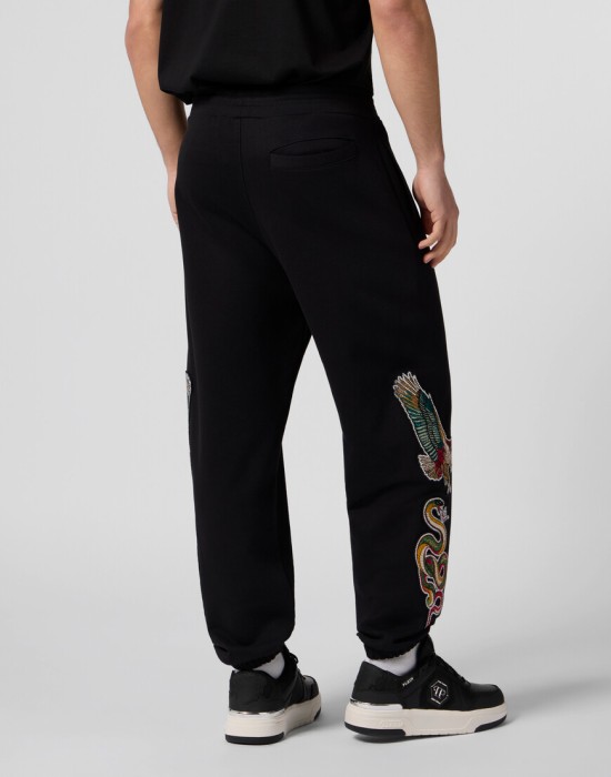 брюки спортивные  из америки вид сбоку