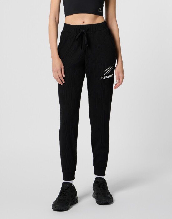 брюки спортивные  от бренда plein sport вид слева