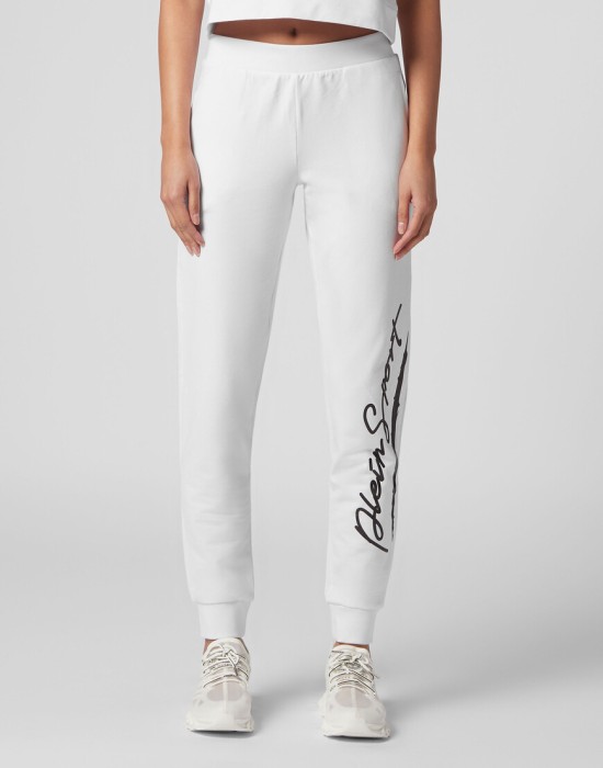 брюки спортивные  от бренда plein sport вид слева