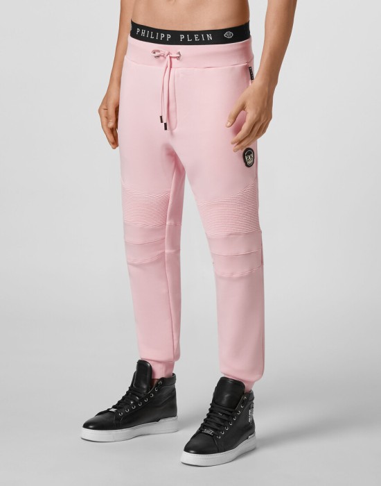 брюки спортивные  от бренда philipp plein вид слева