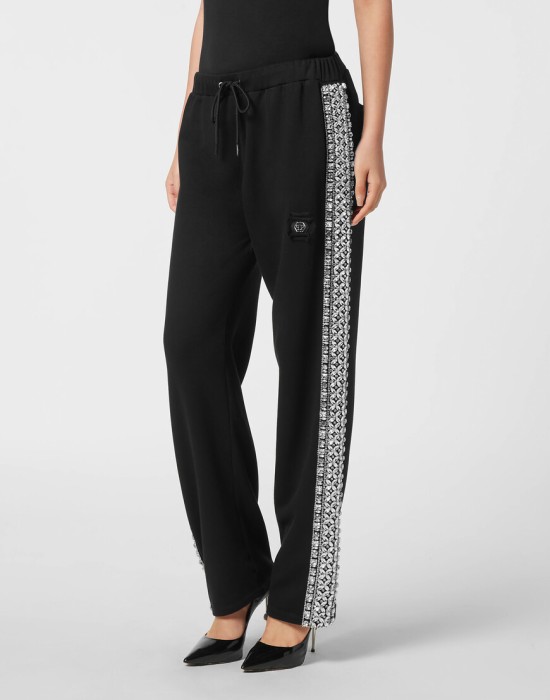 брюки спортивные  из америки вид сбоку