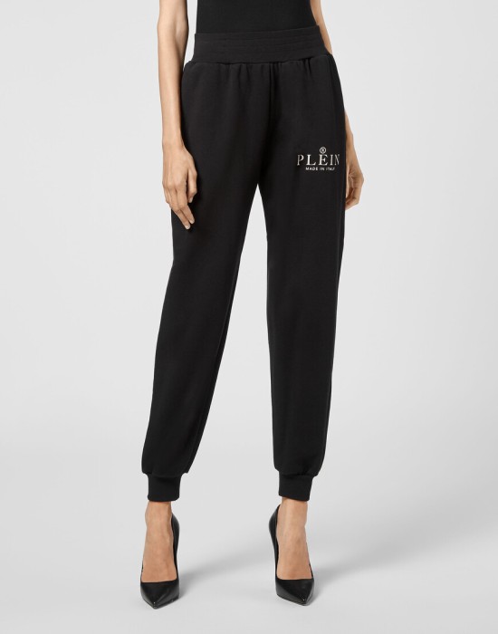 брюки спортивные  от бренда philipp plein вид слева