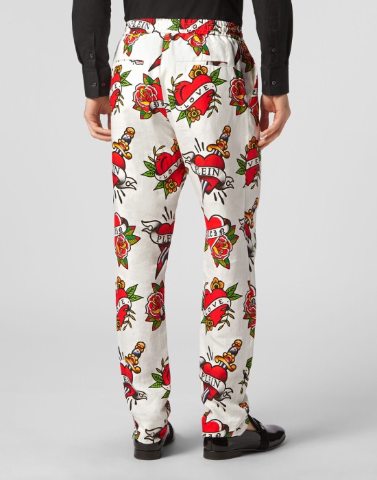 брюки спортивные  из америки вид сбоку