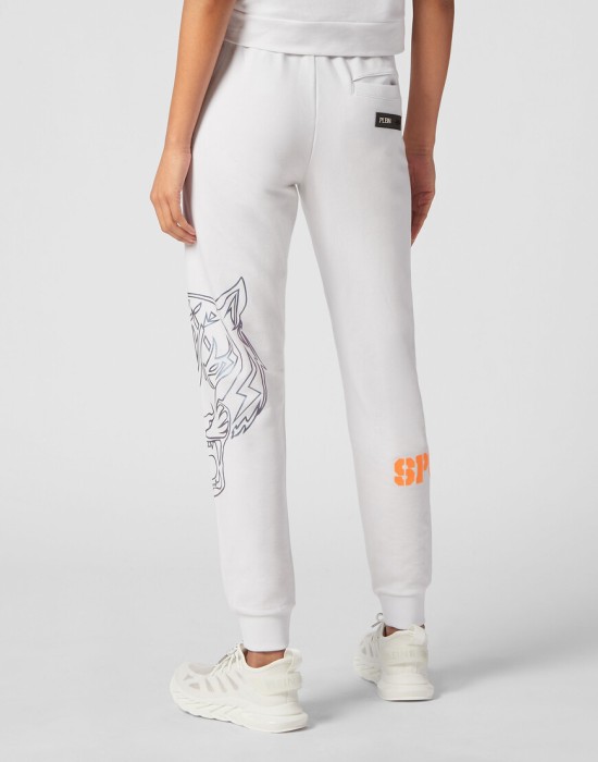 брюки спортивные  из италии вид сбоку