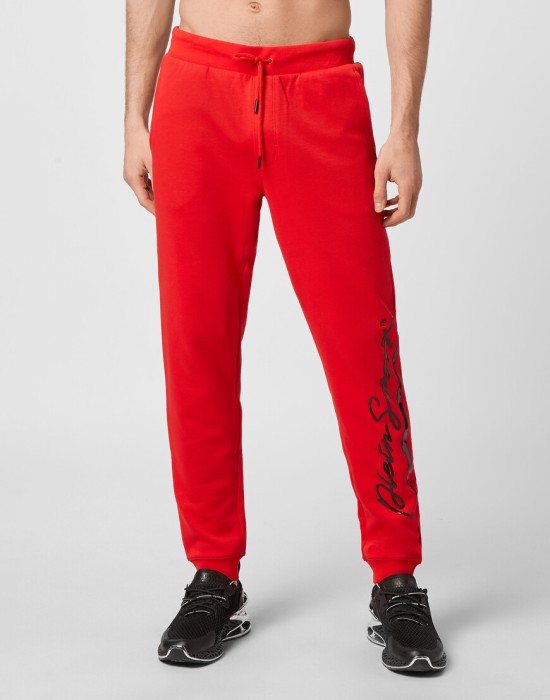 брюки спортивные  от бренда plein sport вид слева