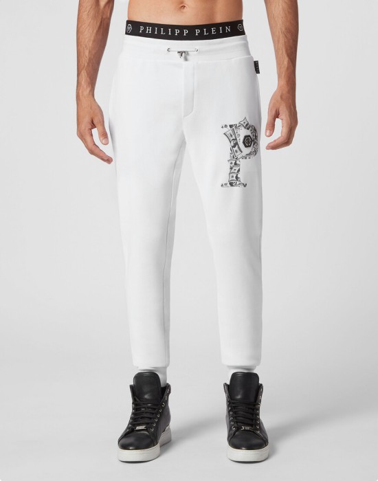 брюки спортивные  от бренда philipp plein вид слева