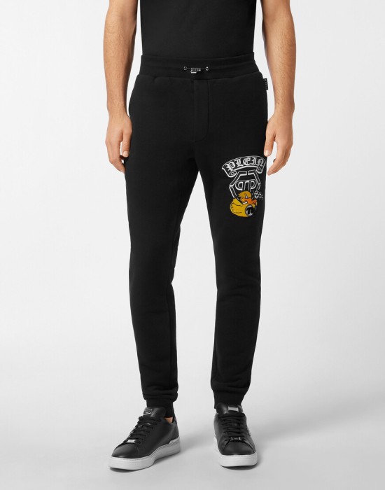 брюки спортивные  от бренда philipp plein вид слева