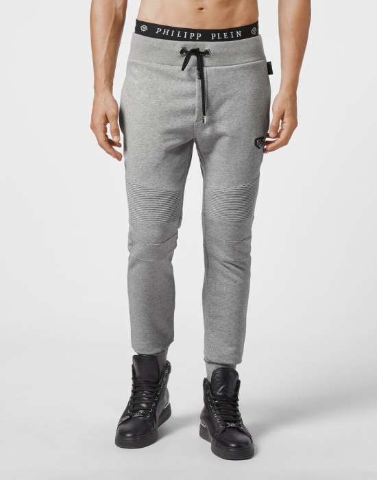 брюки спортивные от бренда philipp plein вид слева