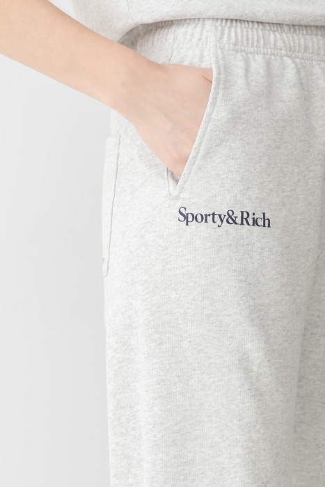 брюки sporty rich модель dodgers serif из америки вид сбоку