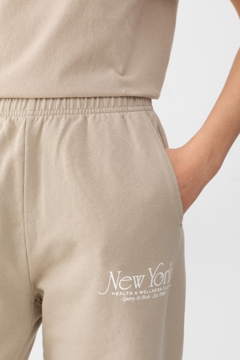 брюки sporty&rich модель ny 94 из америки вид сбоку