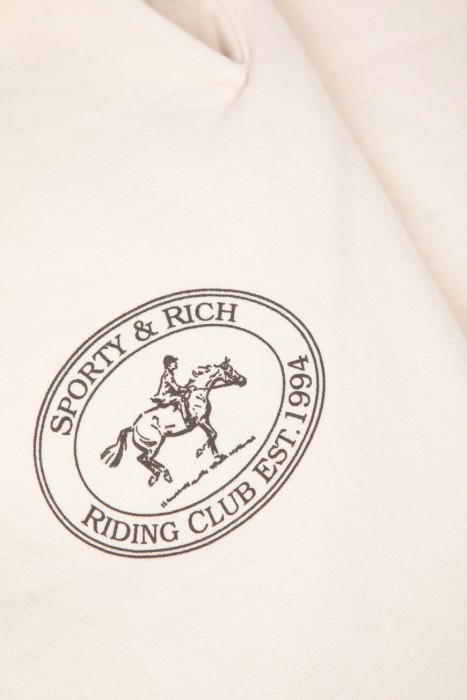 брюки sporty rich для взрослого возраста с изнаночной стороны