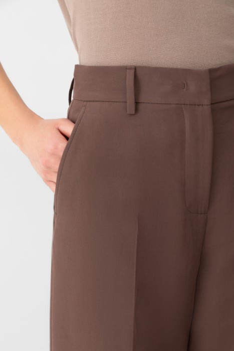 брюки  из италии вид сбоку