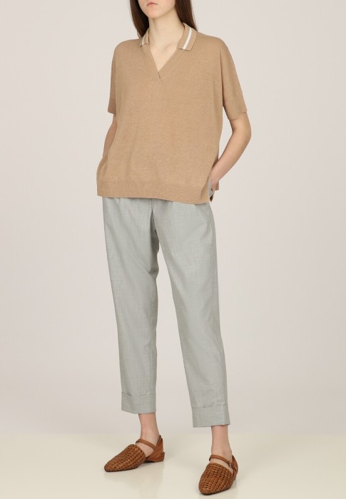 брюки  из италии вид сбоку