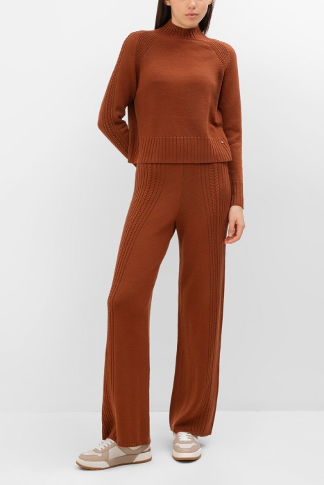 брюки  из шерсти спереди