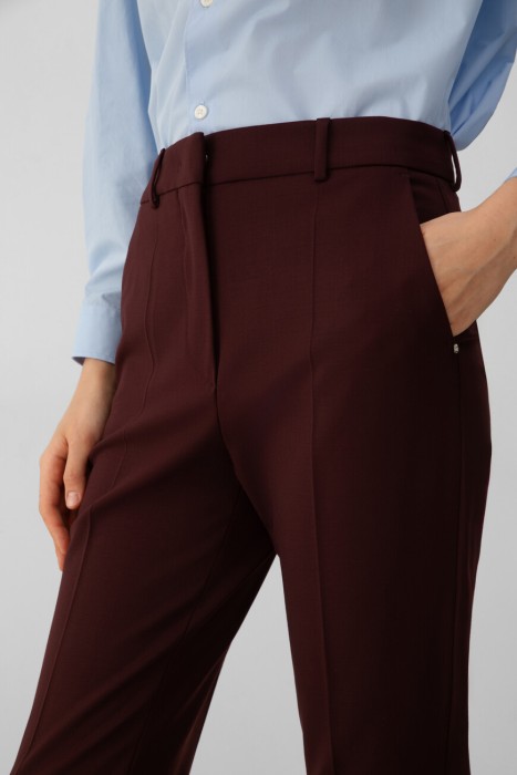 брюки  из италии вид сбоку