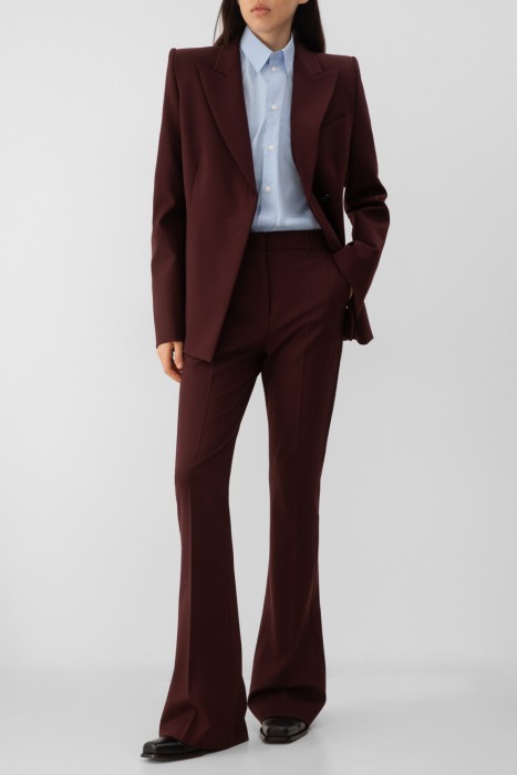 брюки  из шерсти спереди